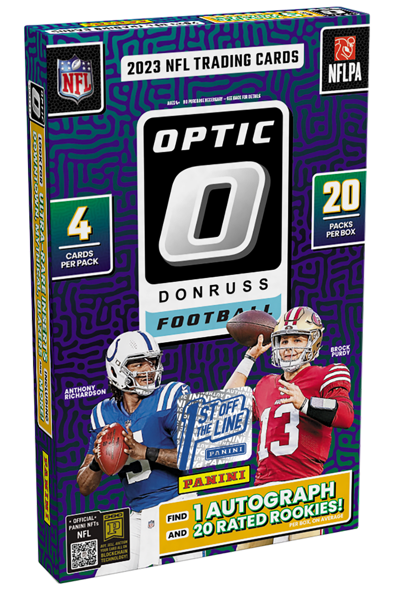 2023 FOTL Donruss Optic football  box